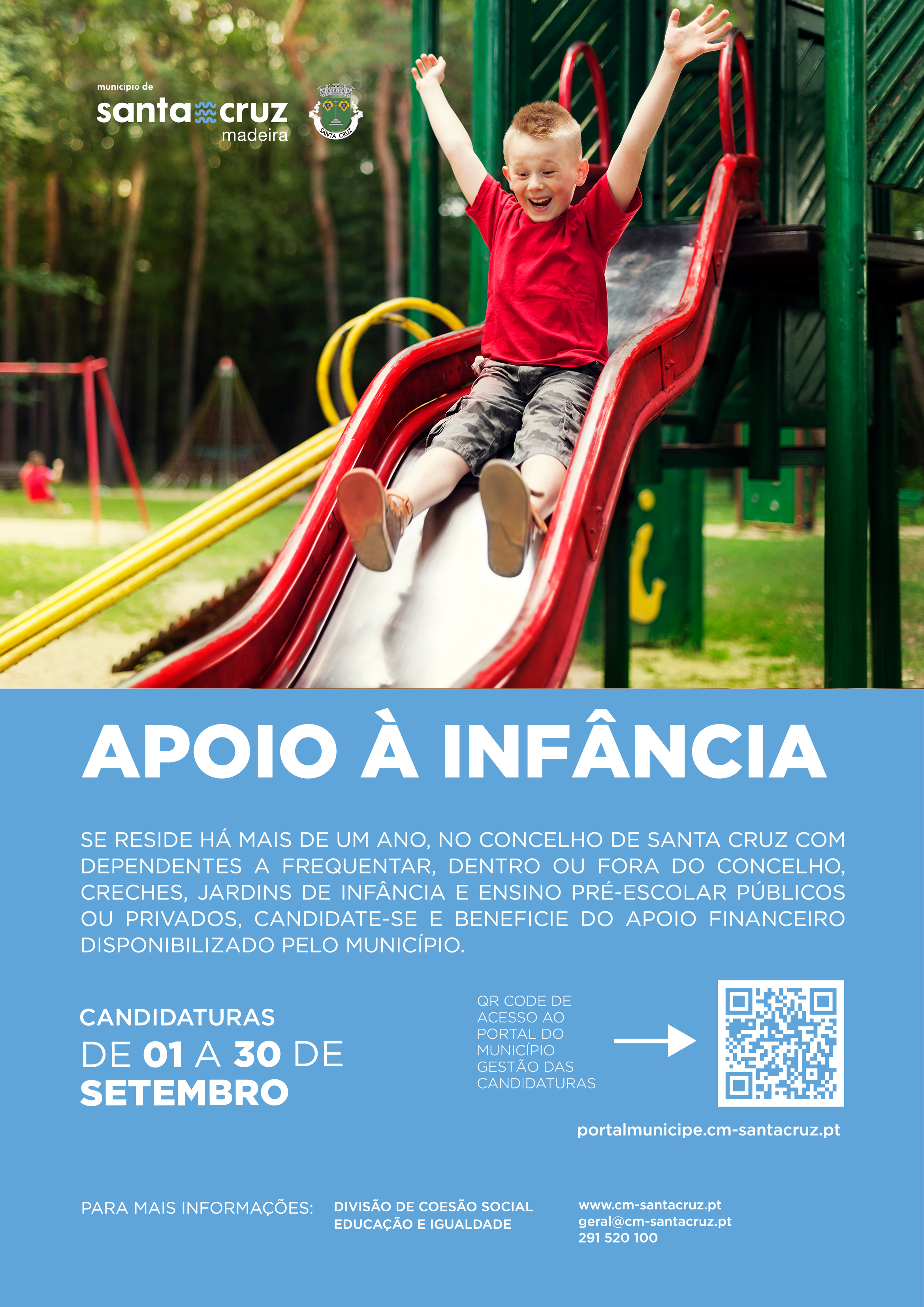 Cartaz Apoio à Infância 25 26