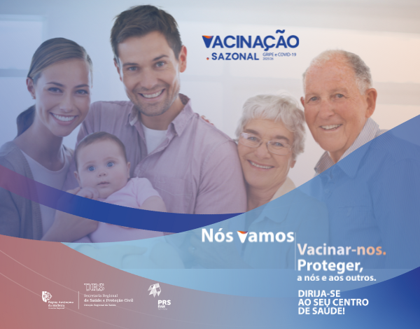 Campanha de Vacinação contra a Gripe e a Covid -19, 2025/2026. info vacinacao gripe covid 25 26 5